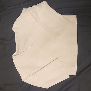 Madewell Vneck cropped sweater